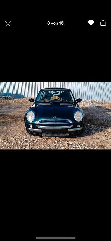 Gebraucht Mini Cooper 116 PS (85 kW) 2003 Grün Kleinwagen