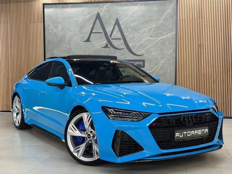 Blau Gebraucht 2020 Audi RS7 Ambiente Kleinwagen | 83.950 € (Etwas zu teuer) - Bild 1/4
