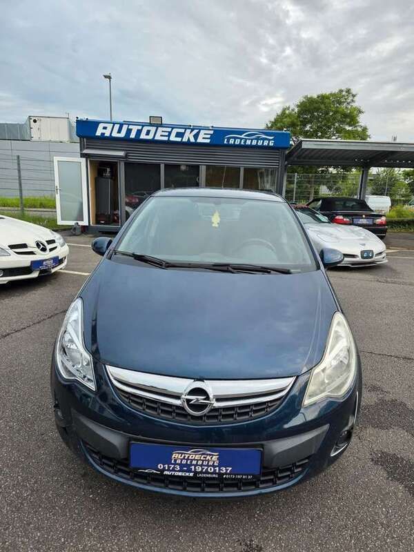 Gebraucht Opel Corsa Satellite 87 PS (63 kW) 2011 Blau Kleinwagen