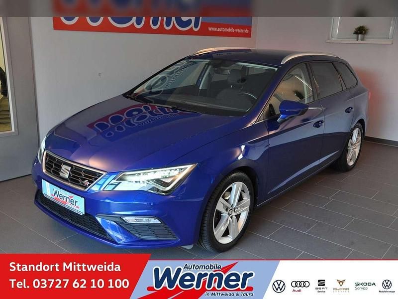 Blau Gebraucht 2020 Seat Leon FR Kombi | 18.780 € (Guter Preis) - Bild 1/4