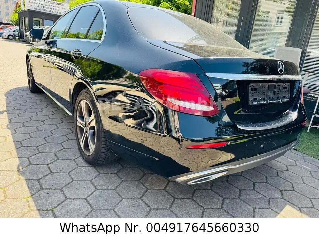 Occasion Mercedes E200 Avantgarde 150 ch (110 kW) 2018 Noir Berline