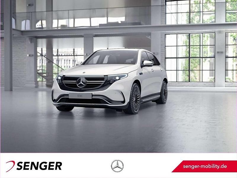 Unilack polarweiß Gebraucht 2022 Mercedes EQC400 AMG line SUV | 38.990 € (Fairer Preis) - Bild 1/4