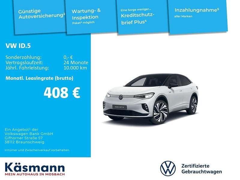 Gebraucht VW ID.5 GTX 250 kW (340 PS) 2025 Weiß SUV