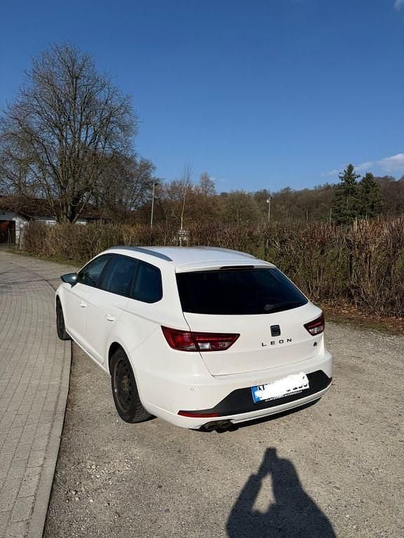 Gebraucht Seat Leon ST FR 125 PS (91 kW) 2015 Weiß Kombi