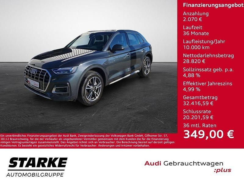 Gebraucht Audi Q5 Advanced 204 PS (150 kW) 2022 Manhattangrau metallic SUV