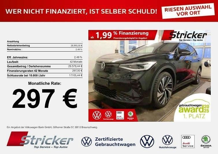 Gebraucht VW ID.4 GTX 219 kW (299 PS) 2023 Grenadillschwarz metallic SUV