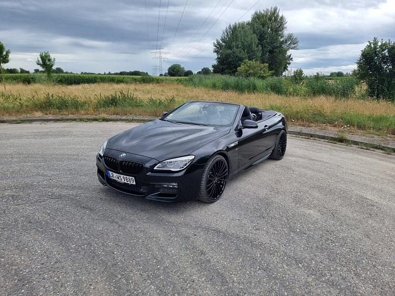 Schwarz Gebraucht 2016 BMW 640 Cabriolet Shadowline Cabrio | 37.900 € (Etwas zu teuer) - Bild 1/4