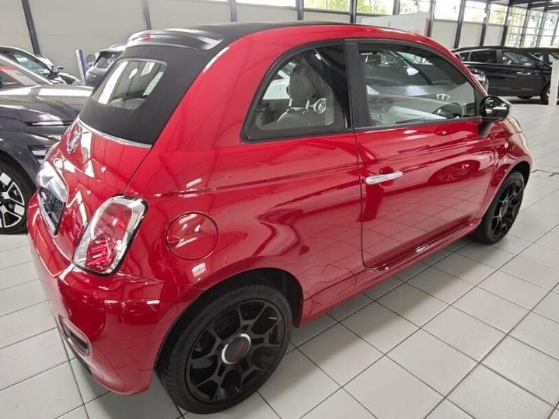 Second-hand Fiat 500C S 69 CP (50 kW) 2015 Roșu Cabrio
