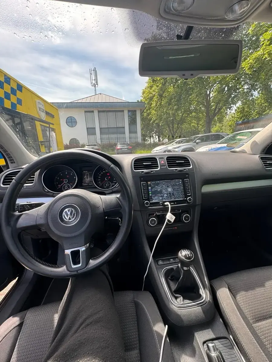 Brugt VW Golf VI 80 HK (58 kW) 2011 Sort Hatchback