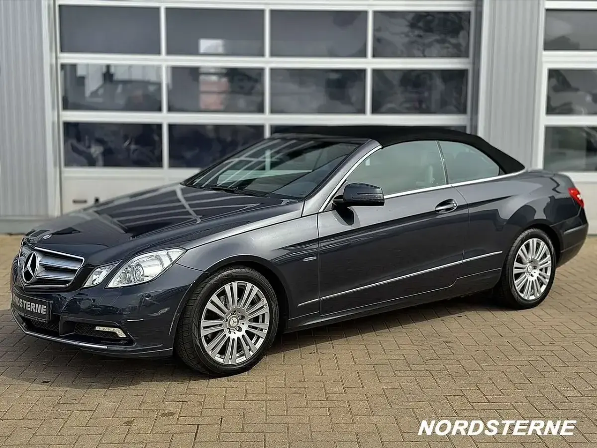 Używany Mercedes E250 Avantgarde 204 KM (150 kW) 2011 Szary Kabriolet
