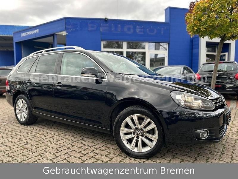 Schwarz Gebraucht 2011 VW Golf VI Style Kombi | 5.490 € (Fairer Preis) - Bild 1/4