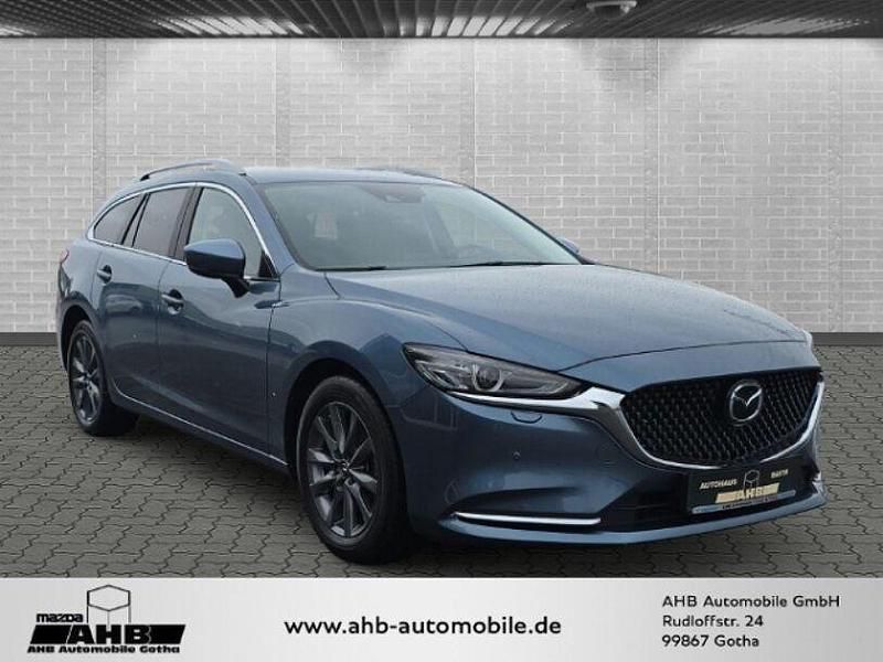 Gebraucht Mazda 6 Exclusive 165 PS (121 kW) 2022 Blue reflex Kombi