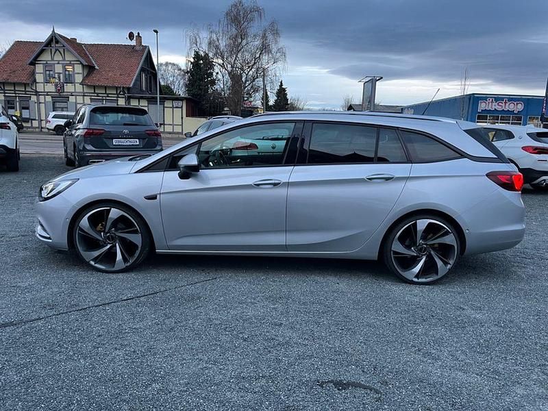 Gebraucht Opel Astra Dynamic 125 PS (91 kW) 2018 Silber Kombi