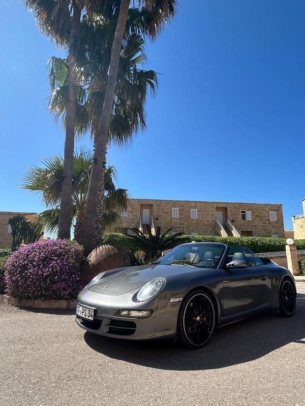 Grau Gebraucht 2008 Porsche 911 Carrera 4S Cabriolet Cabrio | 66.900 € (Etwas zu teuer) - Bild 1/4