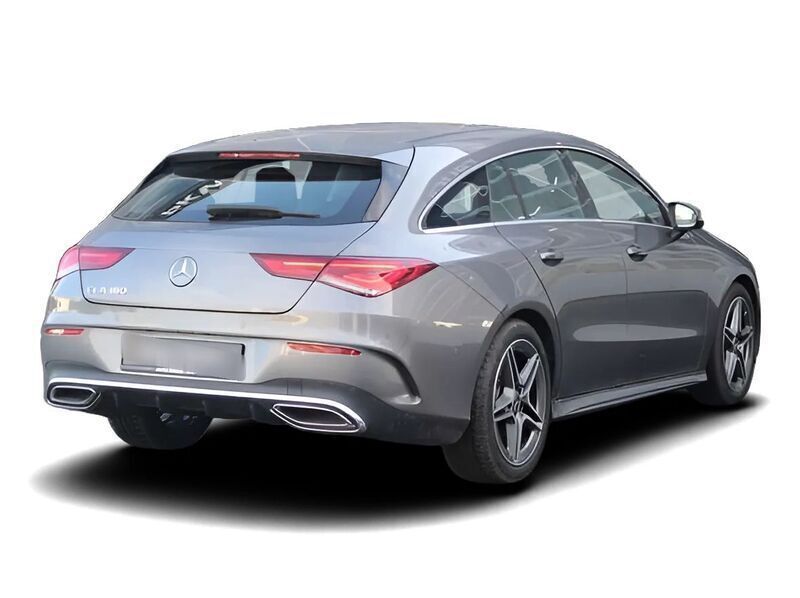 Grau Gebraucht 2023 Mercedes CLA180 Shooting Brake AMG Kombi | 35.996 € - Bild 1/4