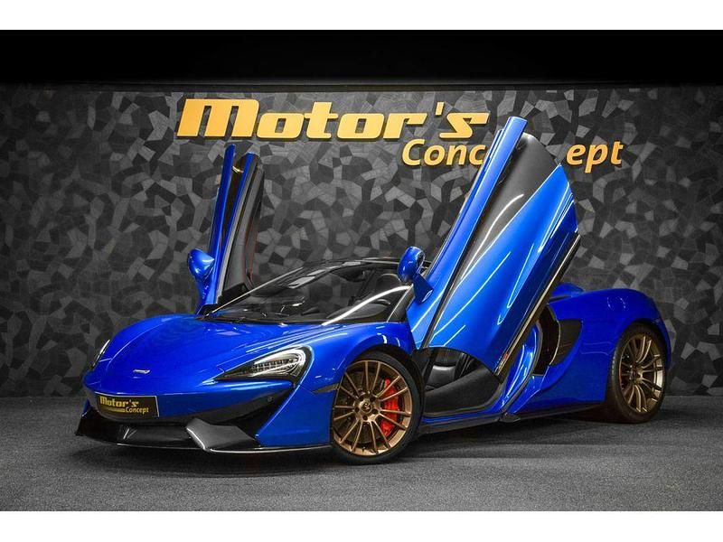 Blau Gebraucht 2018 McLaren 570S Cabrio | 159.990 € (Teuer) - Bild 1/4