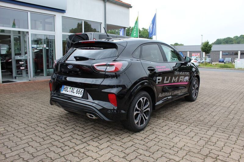 Gebraucht Ford Puma ST-Line 125 PS (91 kW) 2023 Obsidianschwarz metallic SUV