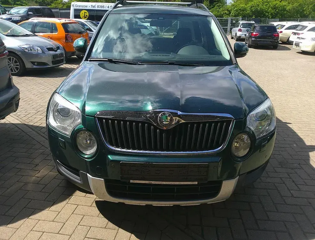 Gebraucht Skoda Yeti Experience 140 PS (102 kW) 2009 Grün SUV