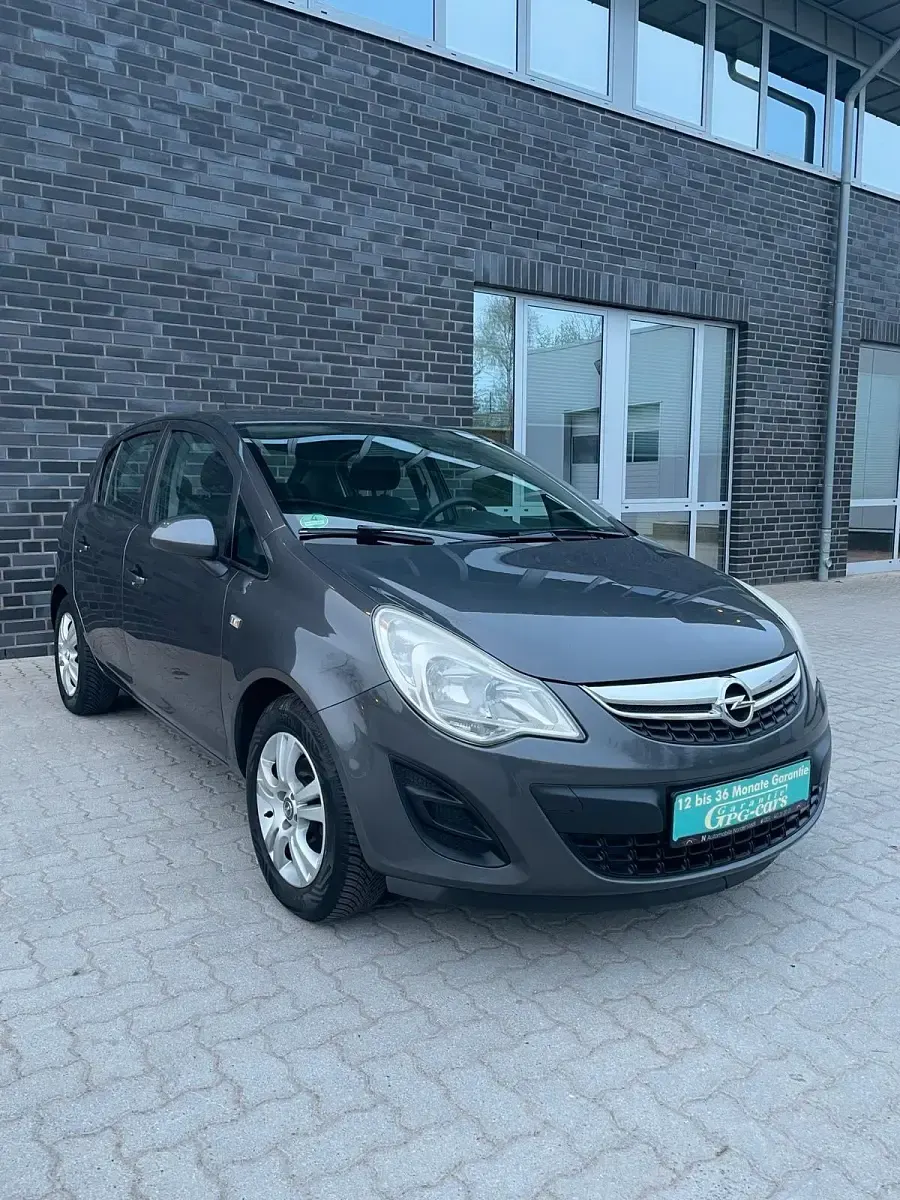 Gebraucht Opel Corsa 86 PS (63 kW) 2012 Grau Kleinwagen
