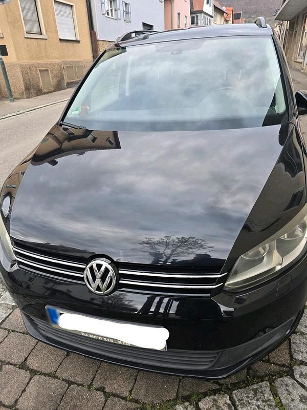 Gebraucht VW Touran 140 PS (102 kW) 2011 Schwarz Van / Kleinbus