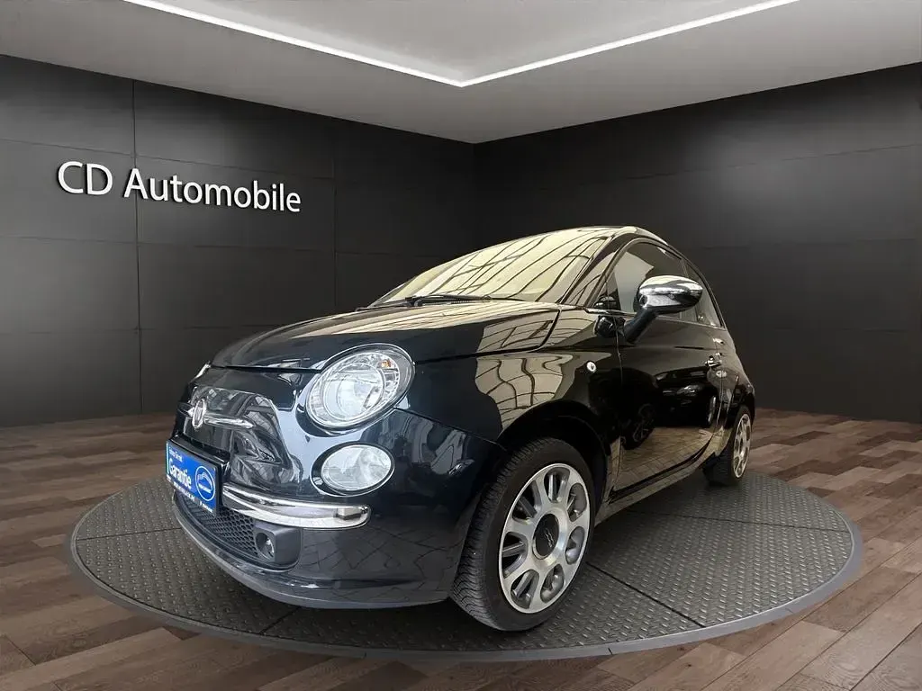 Gebraucht Fiat 500 Lounge 69 PS (50 kW) 2012 Schwarz Cabrio