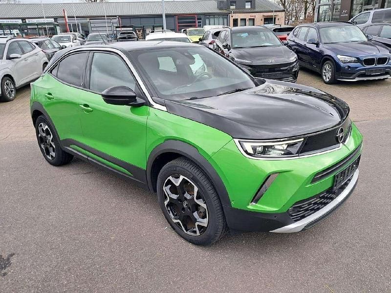 Gebraucht Opel Mokka-e Ultimate 100 kW (136 PS) 2021 Matcha green/ikone gruen SUV