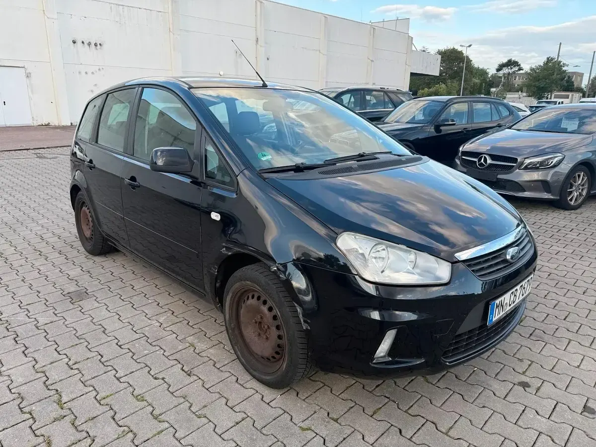Gebraucht Ford C-MAX 101 PS (74 kW) 2009 Schwarz Van / Kleinbus
