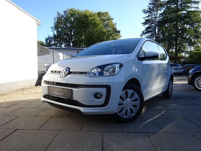 Weiß Gebraucht 2018 VW up! move up! Kleinwagen | 8.490 € (Fairer Preis) - Bild 1/4
