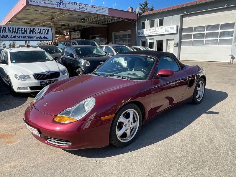 Rot Gebraucht 1998 Porsche Boxster Cabrio | 15.900 € (Guter Preis) - Bild 1/4