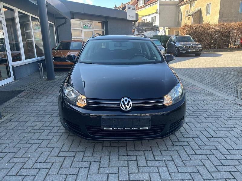 Gebraucht VW Golf VI 102 PS (75 kW) 2010 Schwarz Kleinwagen