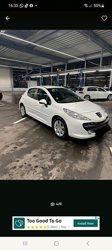Gebraucht Peugeot 207 120 PS (88 kW) 2009 Weiß Kleinwagen