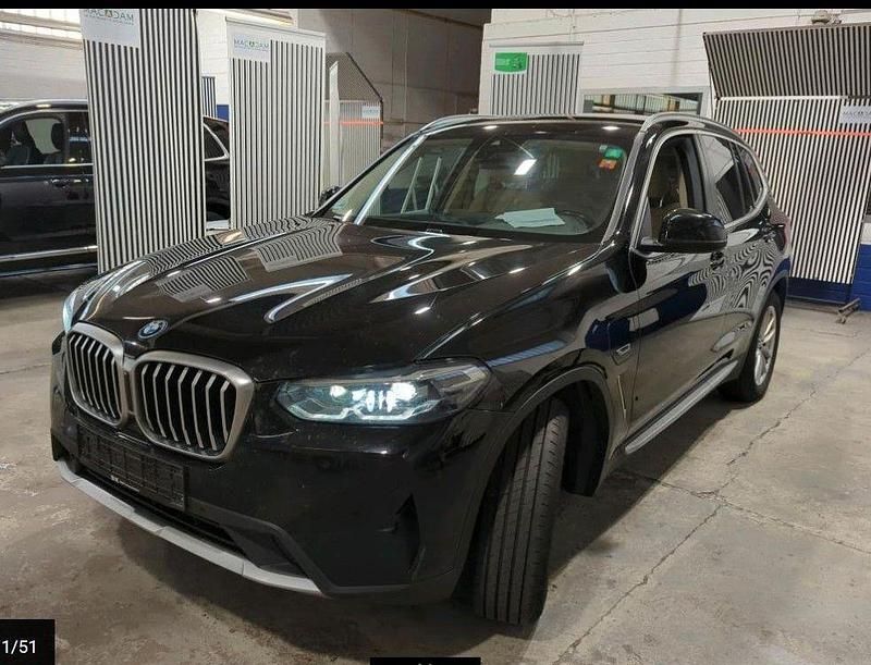 Schwarz Gebraucht 2022 BMW X3 Sport Line SUV | 23.741 € - Bild 1/4