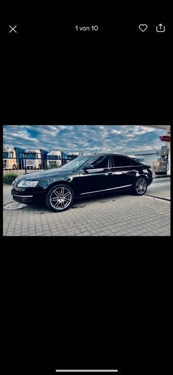 Schwarz Gebraucht 2007 Audi A6 Limousine | 5.800 € (Fairer Preis) - Bild 1/4