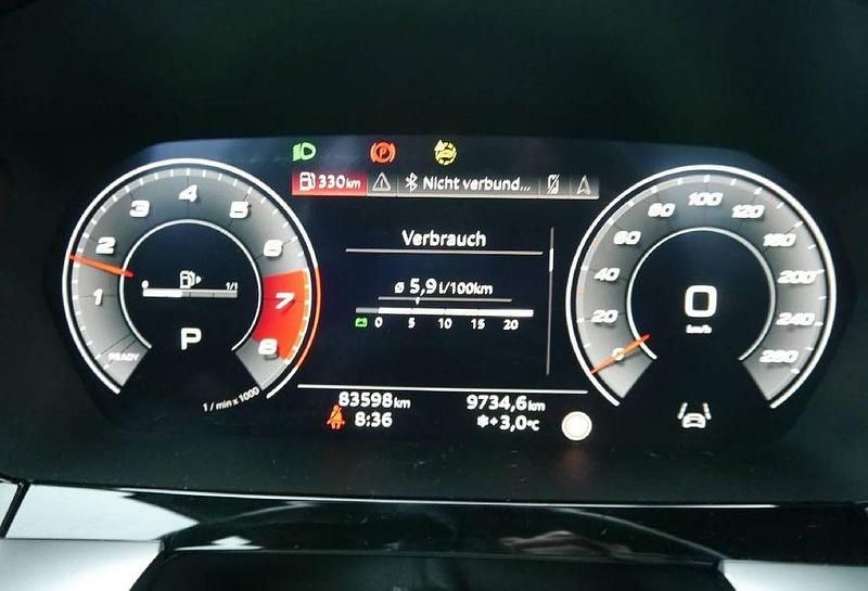 Gebraucht Audi A3 Advanced 110 PS (80 kW) 2021 Navarrablau metallic Limousine