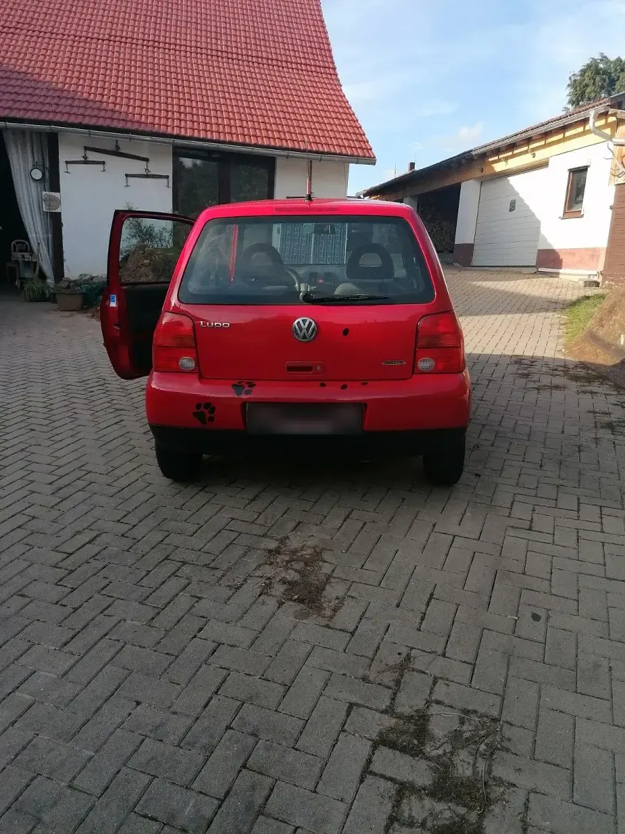 Gebraucht VW Lupo 50 PS (36 kW) 1999 Rot Kleinwagen