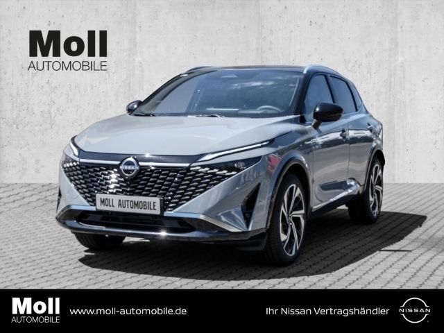 P) / kf black (m) (weiss Gebraucht 2024 Nissan Qashqai Tekna+ SUV | 39.280 € (Teuer) - Bild 1/4