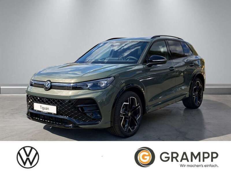 Grün Gebraucht 2025 VW Tiguan R-line SUV | 47.430 € (Teuer) - Bild 1/4