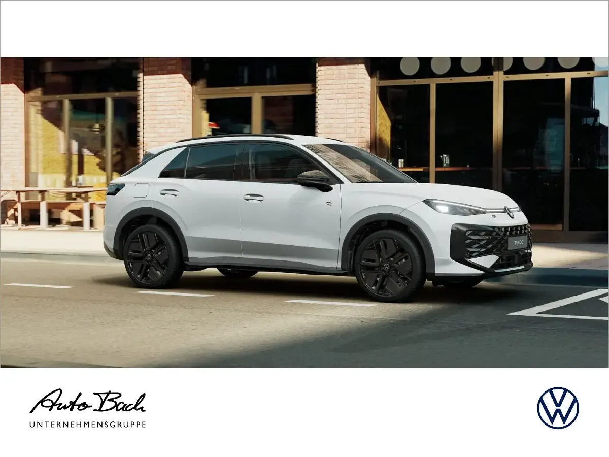 Neu VW T-Roc R-line 150 PS (110 kW) 2026 Pure white uni SUV