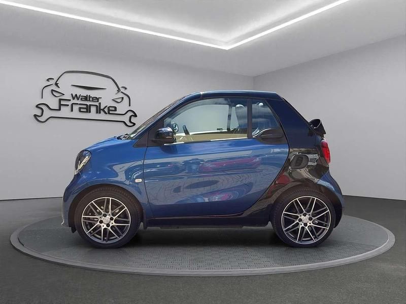 Gebraucht Smart ForTwo Cabrio Brabus 109 PS (80 kW) 2016 Schwarz Cabrio