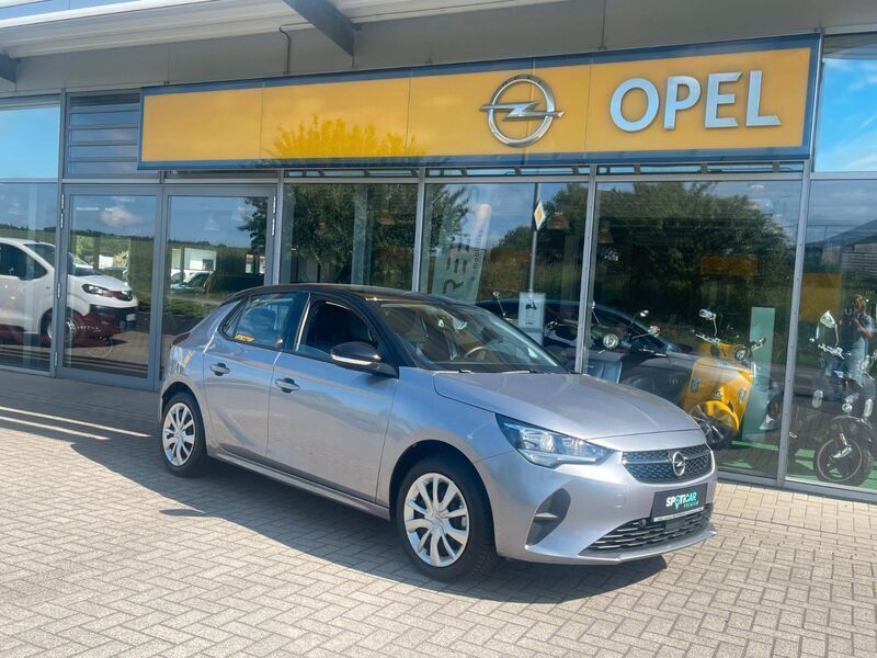 Grau Gebraucht 2021 Opel Corsa-e Edition Kleinwagen | 16.900 € (Teuer) - Bild 1/4