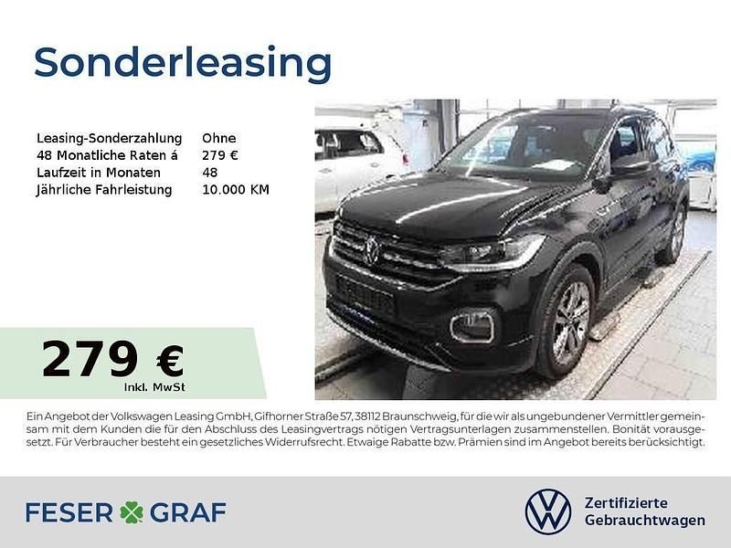 Deep black perleffekt Gebraucht 2022 VW T-Cross R-line SUV | 23.401 € (Fairer Preis) - Bild 1/2