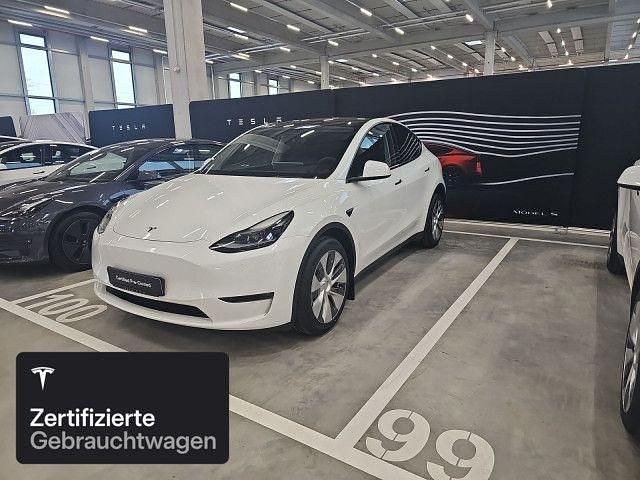 Pearl white multicoat Gebraucht 2022 Tesla Model Y Long Range AWD SUV | 36.000 € (Etwas zu teuer) - Bild 1/4