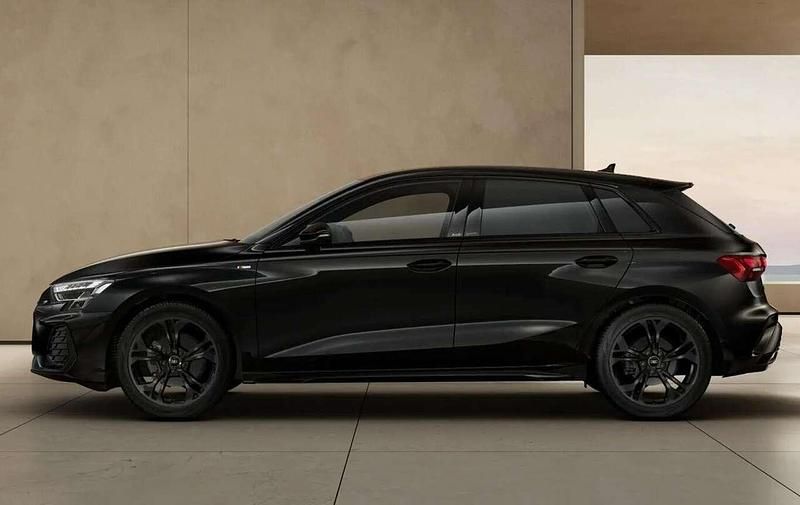 Mythosschwarz metallic Neu 2025 Audi A3 Sportback S-Line Kleinwagen | 40.159 € (Fairer Preis) - Bild 1/4