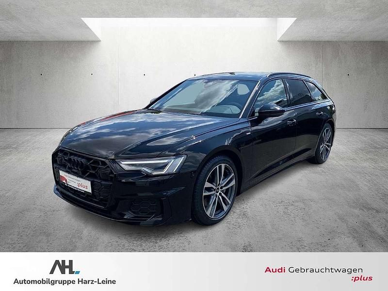 Schwarz Gebraucht 2024 Audi A6 S-Line Kombi | 59.844 € - Bild 1/4