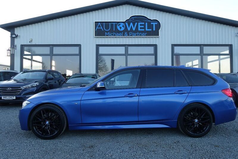Blau Gebraucht 2017 BMW 325 M Sport Kombi | 19.990 € (Teuer) - Bild 1/4