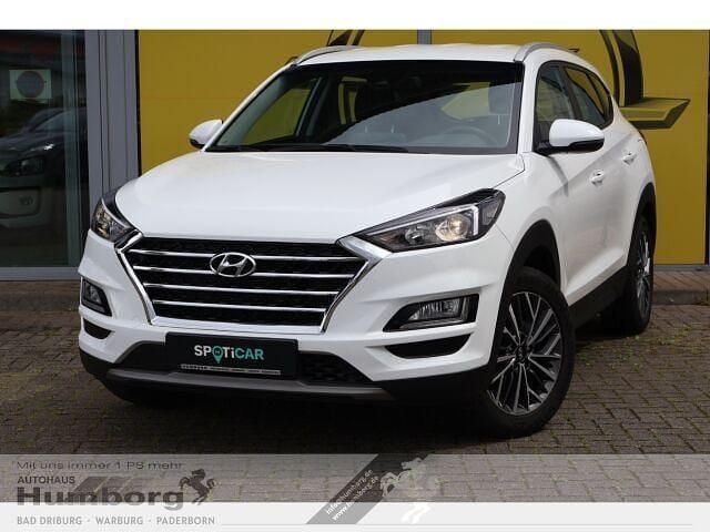Weiss Gebraucht 2020 Hyundai Tucson Advantage SUV | 18.870 € (Fairer Preis) - Bild 1/4