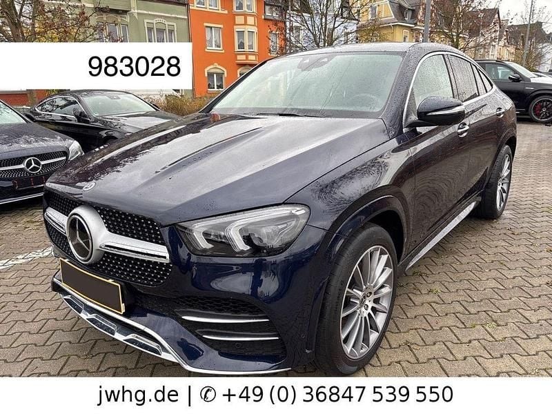 Blau Gebraucht 2022 Mercedes GLE350 AMG Coupé | 59.500 € (Superpreis) - Bild 1/4