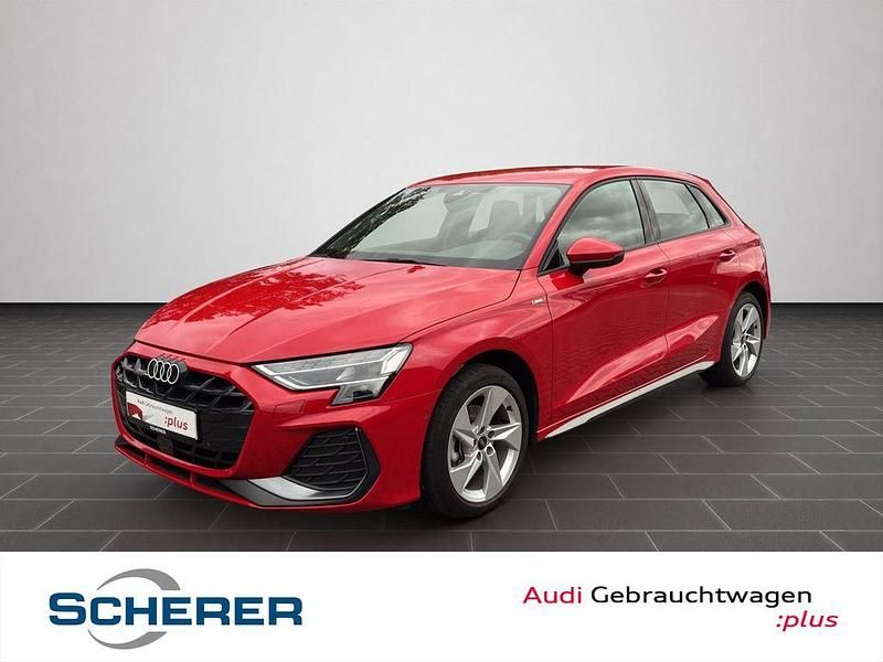 Rot Gebraucht 2025 Audi A3 Sportback S-Line Limousine | 34.500 € (Guter Preis) - Bild 1/4