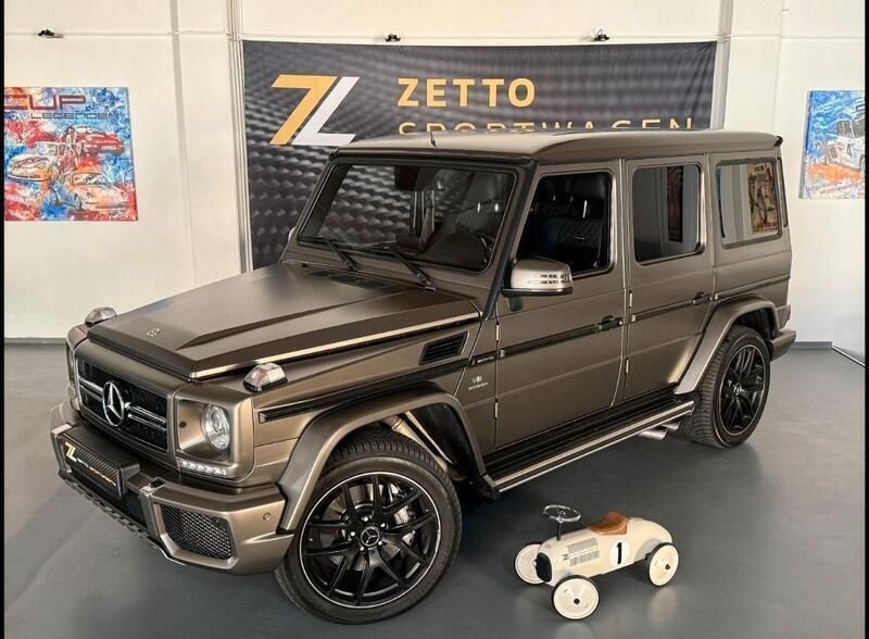 Grau Gebraucht 2017 Mercedes G63 AMG Exclusive SUV | 94.800 € (Teuer) - Bild 1/4