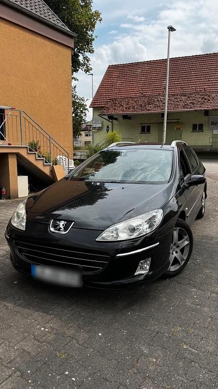 Schwarz Gebraucht 2007 Peugeot 407 Kombi | 1.100 € - Bild 1/4
